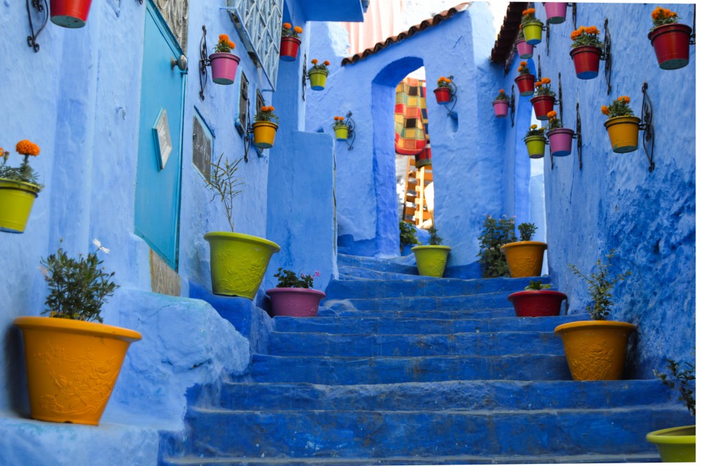 Chefchaouen village in Morocco