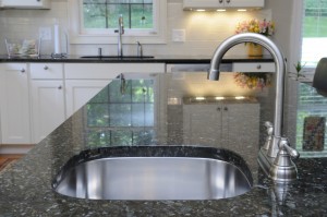 Kitchen Sink on Granite Counter